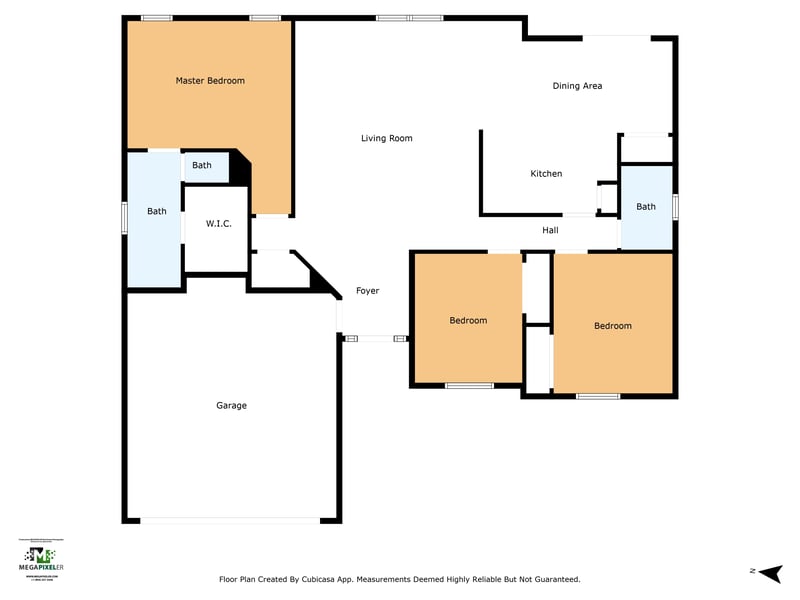 Floor plan 2 of 397 Prindle Dr E, Jacksonville, FL 32225