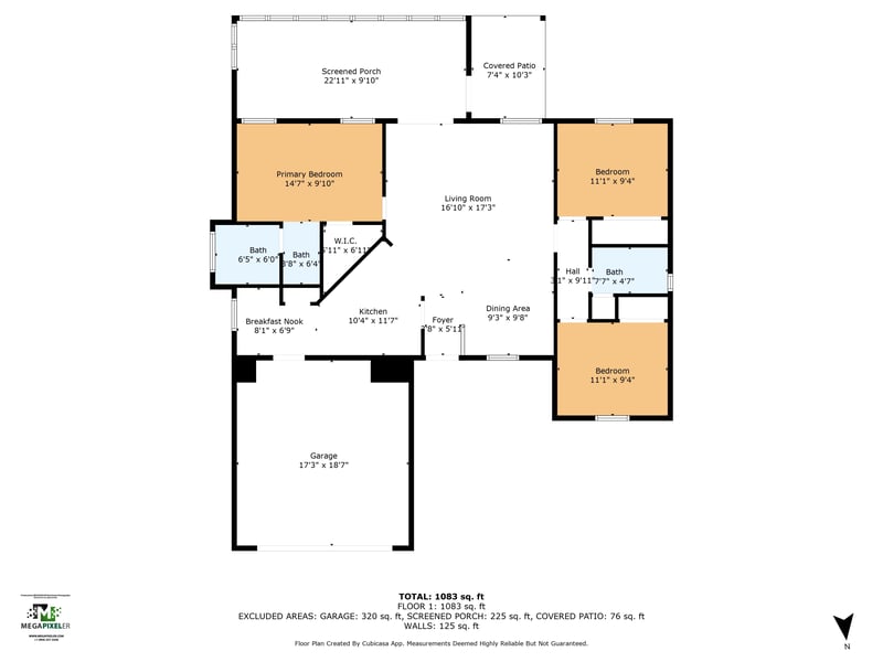 Floor plan 1 of 3185 Pablo Woods Dr, Jacksonville, FL 32224