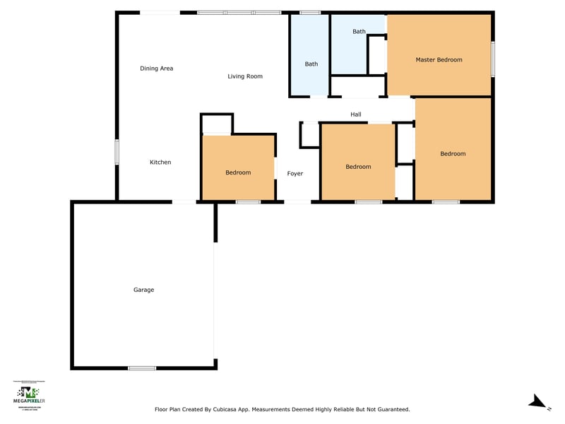 Floorplan at 8390 Scottish Ct, Jacksonville, FL 32244
