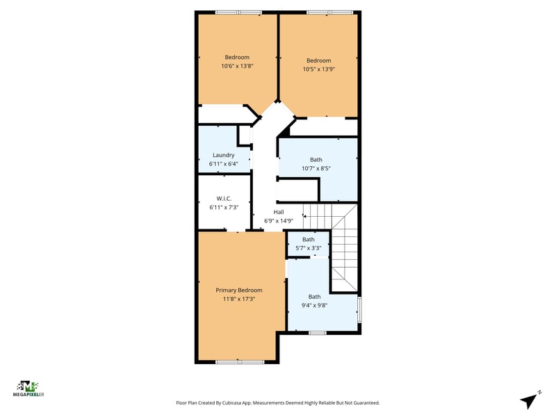 Floor plan 1 of 1687 Pottsburg Point Dr, Jacksonville, FL 32207
