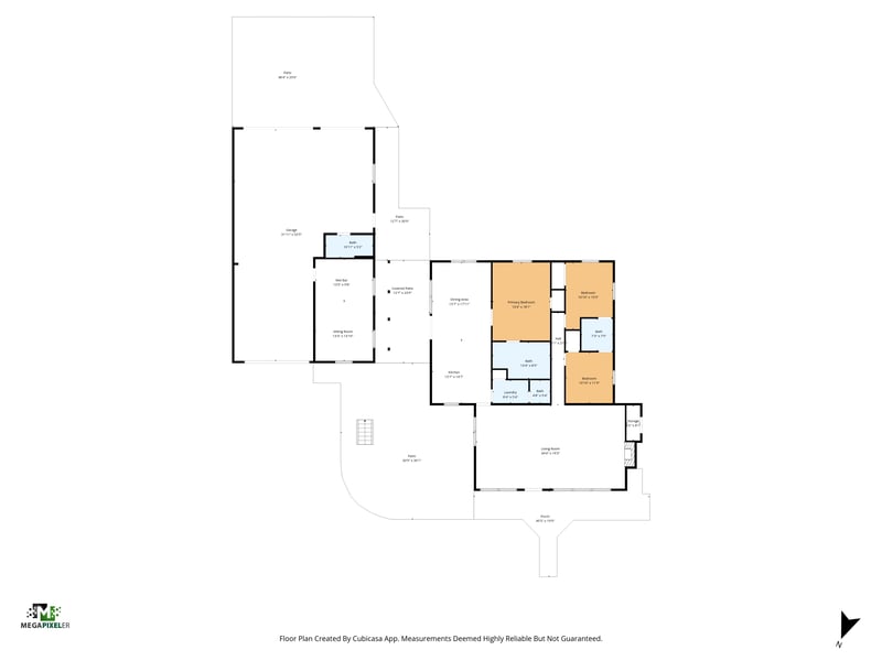 Floor plan 1 of 163 Sunny Ln, Pomona Park, FL 32181
