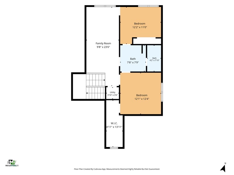 Floor plan 1 drawn by Megapixeler, Camel Cir, Middleburg
