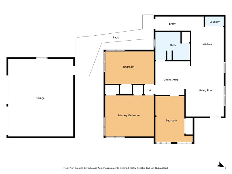 Floorplan at 1011 Glencarin St, Jacksonville, FL 32208