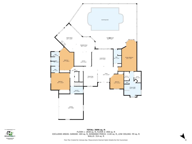 Floor plan 1 of 8285 7 Mile Dr, Ponte Vedra Beach, FL 32082