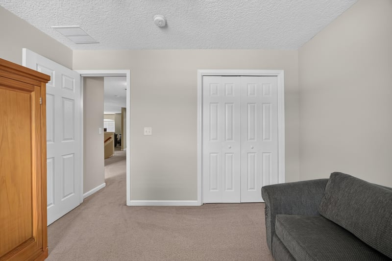 Empty bedroom with closet doors at 3660 Middlebrook Dr, Orange Park, FL 32065