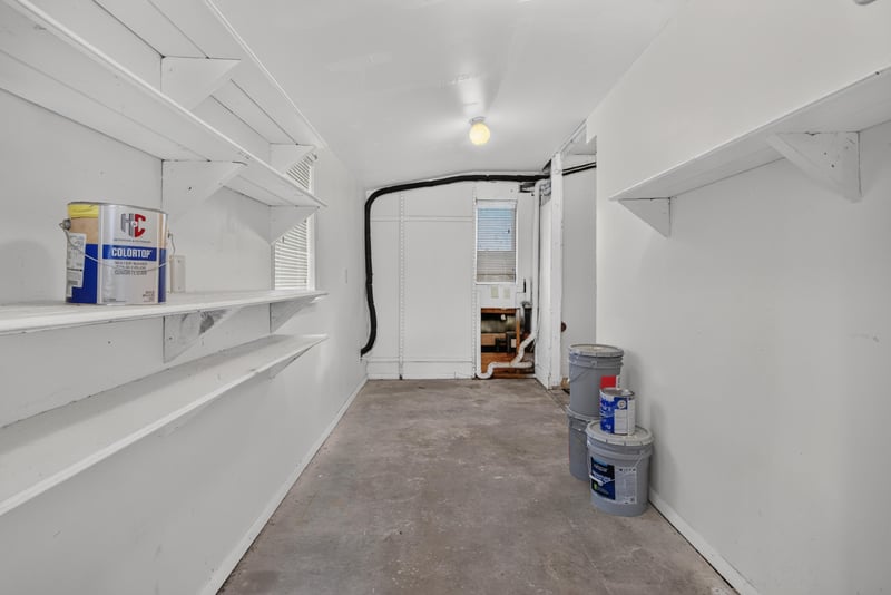 Utility room with storage shelving at 2618 Arlex Dr E, Jacksonville, FL