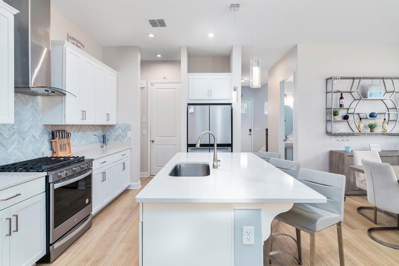 Kitchen Single Point Perspective at 231 Silkgrass Pl, Jacksonville, FL 32259