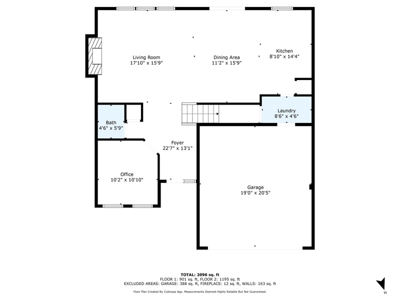 Floor plan 1 of 12336 Clapboard Blf Trl, Jacksonville, FL 32226