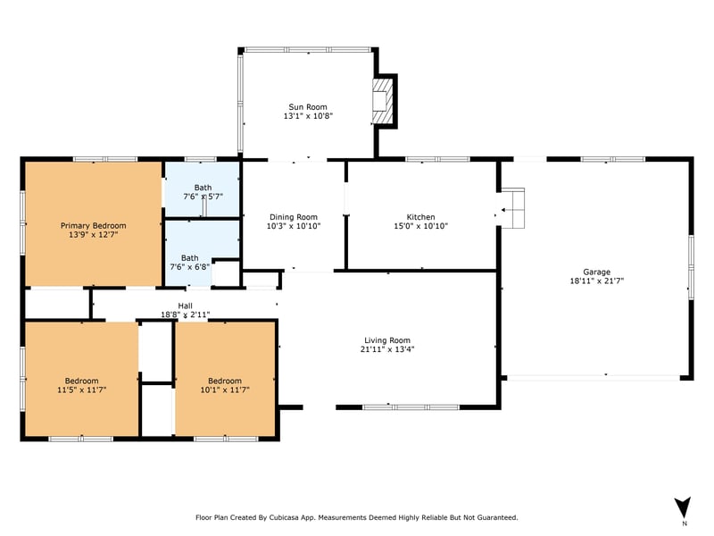 Floor plan 1 of 5060 Carmel Dr, Jacksonville, FL 32244