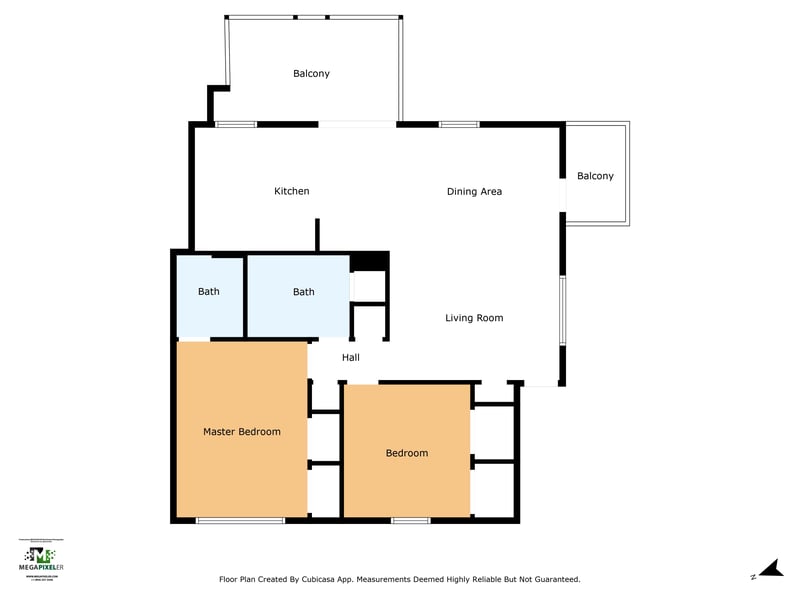 Floor plan 2 of 3434 Blanding Blvd unit 214, Jacksonville, FL 32210