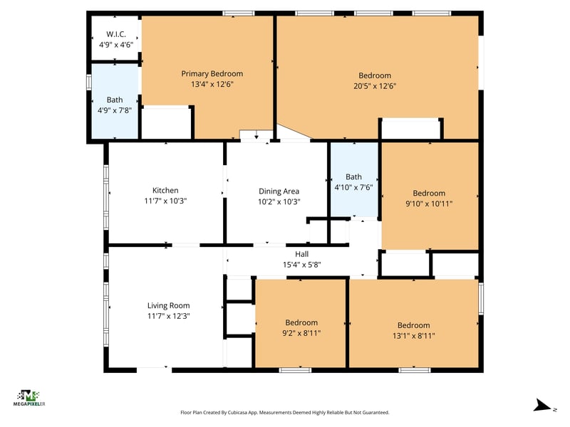 Floor plan 2 of 6955 Miss Muffet Ln S, Jacksonville, FL 32210