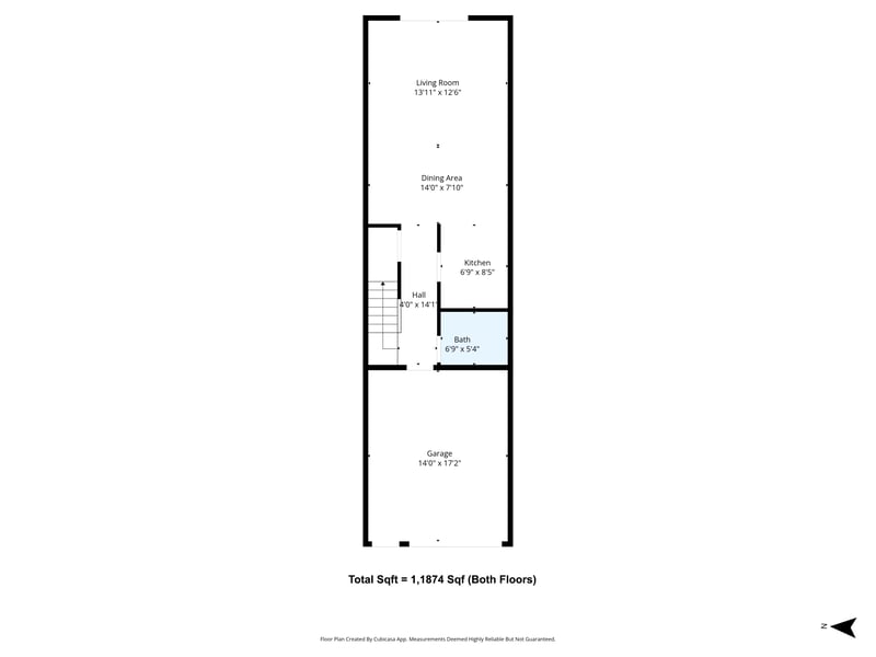 Floor plan 6 of 826 A1A Beach Blvd unit 44, St. Augustine, FL 32080