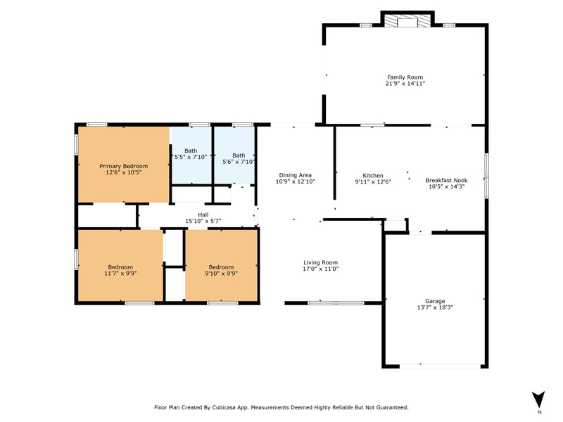 Floor plan 1 of 5676 Flagstaff Rd, Jacksonville, FL 32207