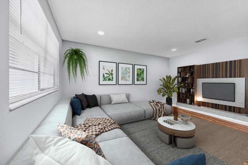 Family Room at 4043 Marland St, Jacksonville, FL 32209
