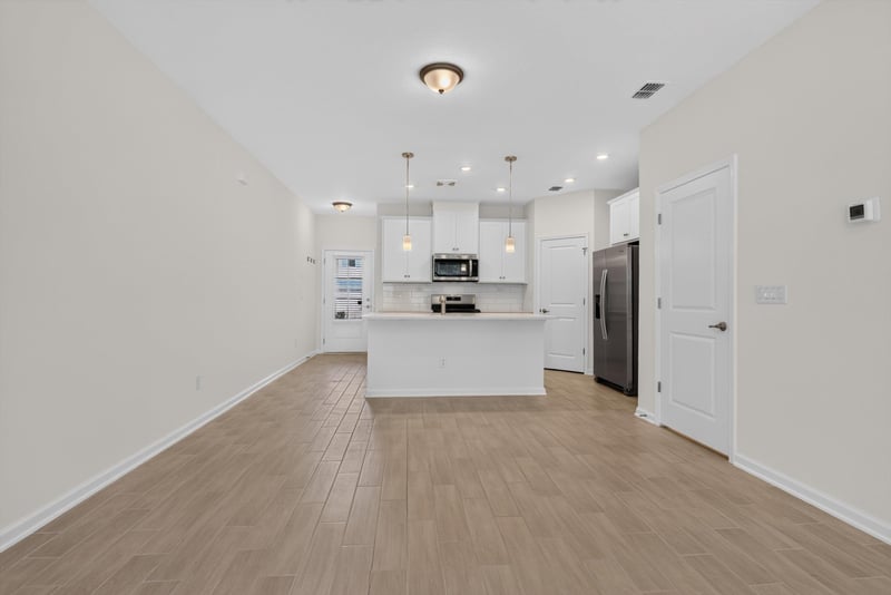Kitchen with pendant lighting at 39 Mellowood Ln, St. Augustine, FL 32092