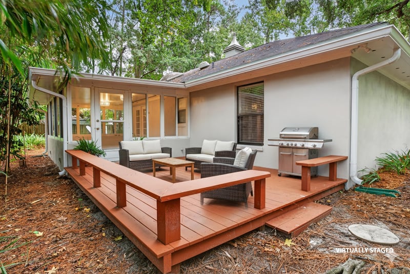 Deck at 545 Ash St, Orange Park, FL 32073