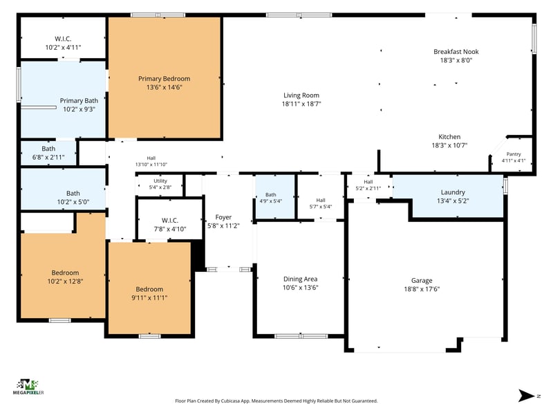 Floorplan at 3195 Treeside Ln, Green Cove Springs, FL 32043