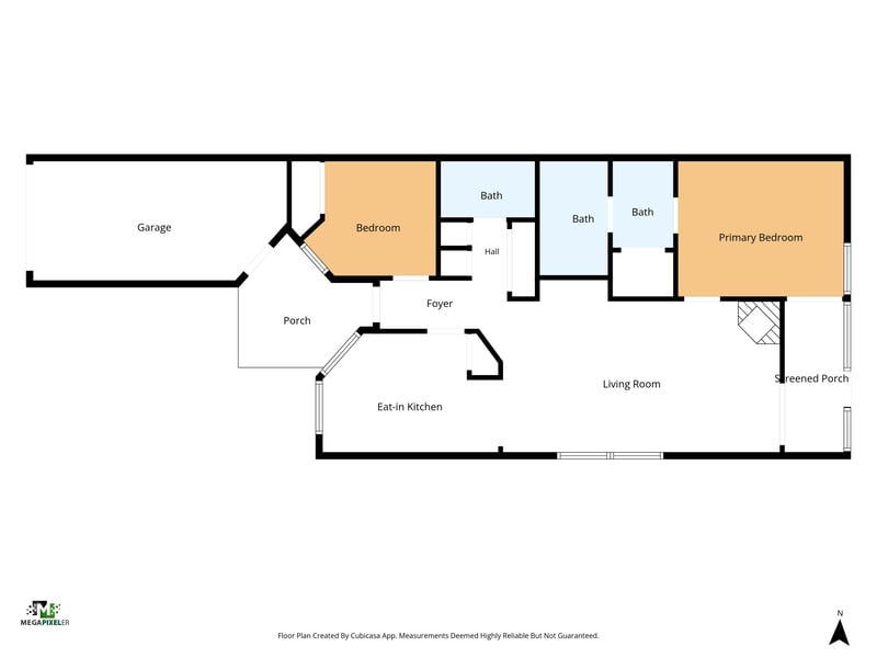 Floor plan 1 of 11095 Wandering Oaks Dr, Jacksonville, FL 32257