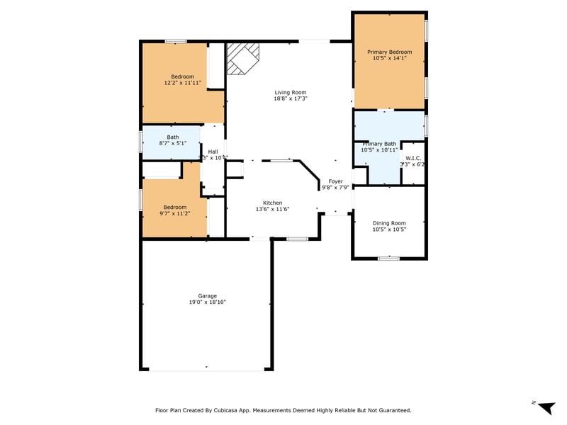 Floorplan at 1875 Country Meadows Ln, Middleburg, FL 32068