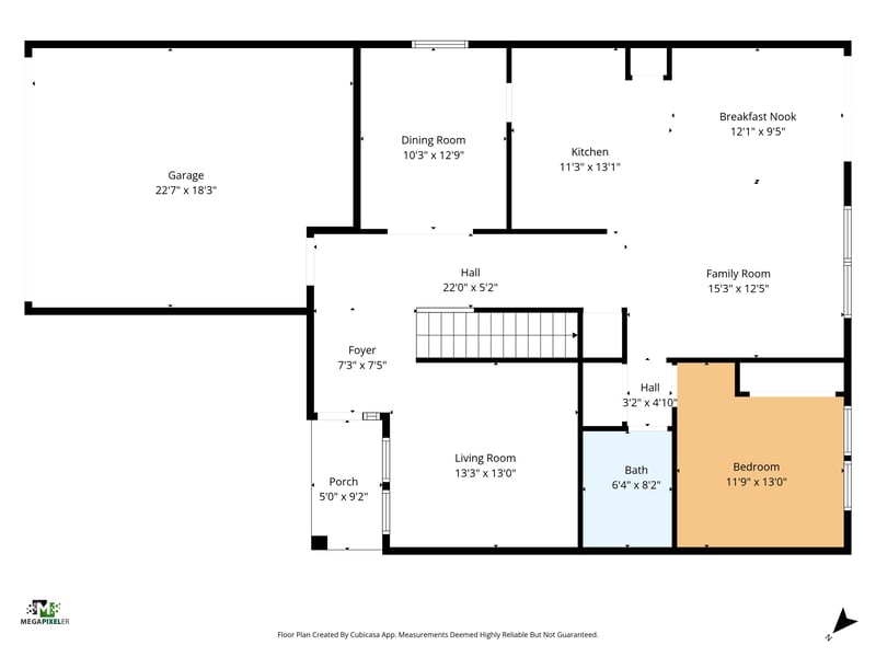 Floor plan 4 of 11442 Tori Ln, Jacksonville, FL 32218