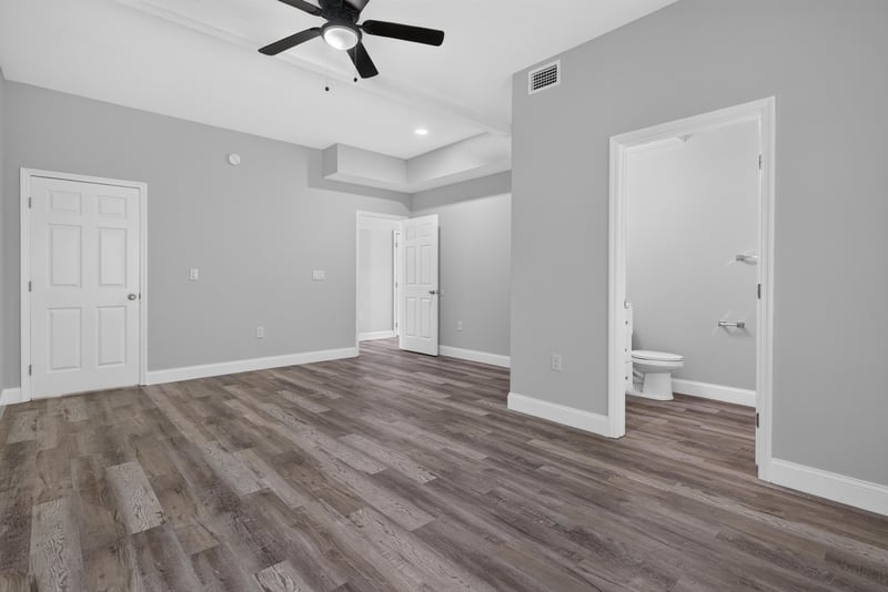 Hallway with doors, photographed by Megapixeler on Lem Turner Rd, Jacksonville
