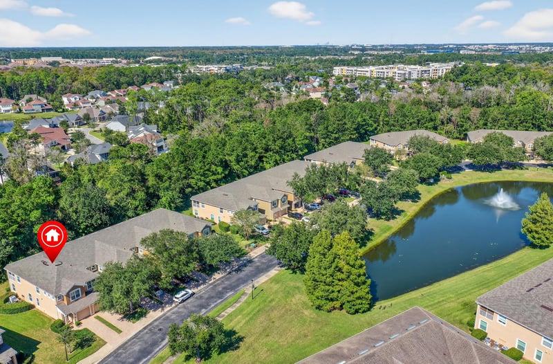 Aerial View at 8495 Little Swift Cir, Jacksonville, FL 32256