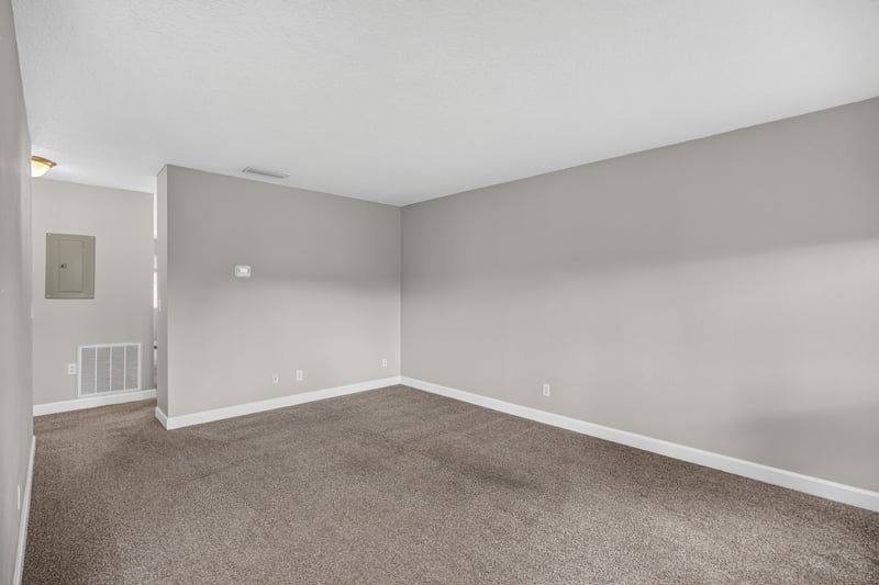Wall with electrical panel near living area at 1800 Park Ave apt 358, Orange Park, FL