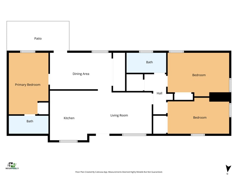 Floor plan 1 of 5437 Attleboro St, Jacksonville, FL 32205