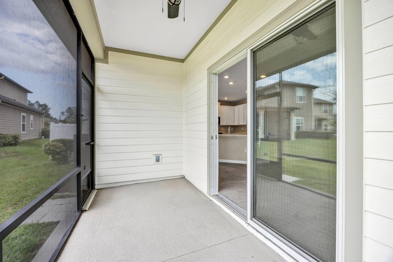 Screened Patio Angle 2 at 135 Deer Trail, St. Augustine, FL 32095