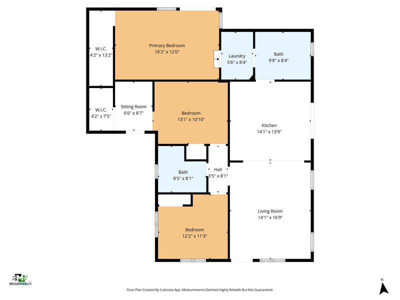 Floorplan at 4719 College St, Jacksonville, FL 32205