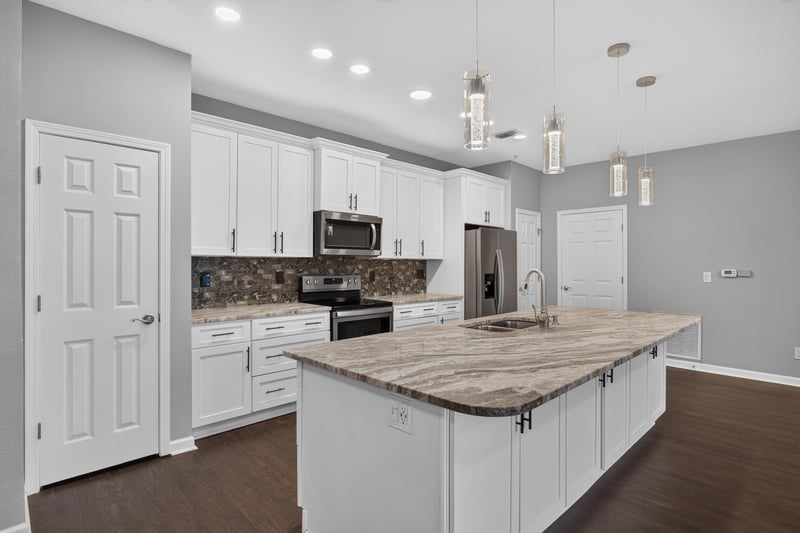 Kitchen pantry and island at 11251 Campfield Dr unit 4209, Jacksonville, FL 32256