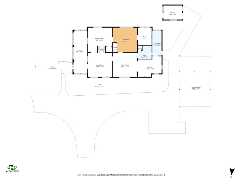 Floorplan at 918 Glencarin Street, Jacksonville, FL 32208