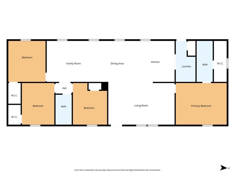 Floor plan 1 of 4760 Kathy St, Hastings, FL 32145