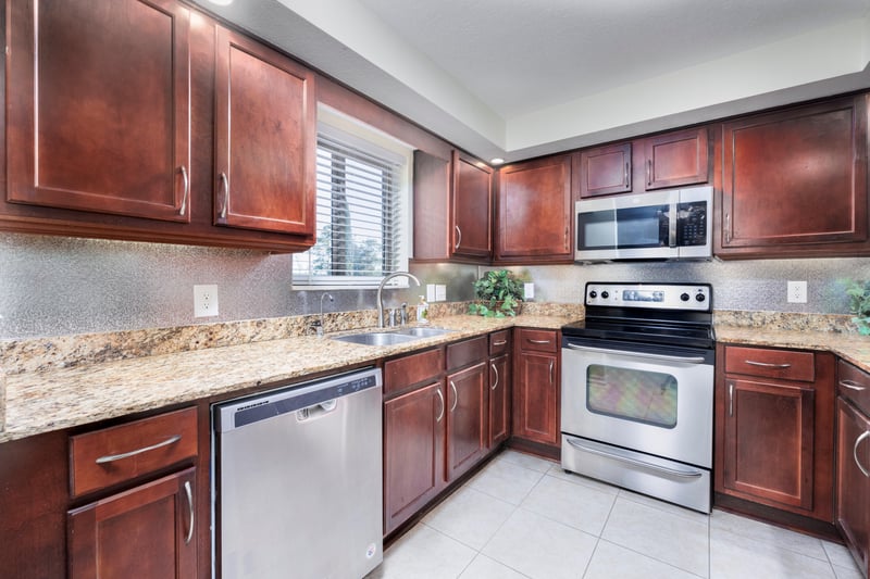 Kitchen Angle Color Corrected at 5375 Ortega Farms Blvd unit 907, Jacksonville, FL 32210