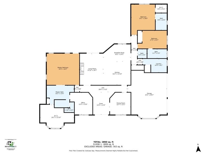 Floor plan 1 of 11254 Saddle Club Dr, Jacksonville, FL 32219