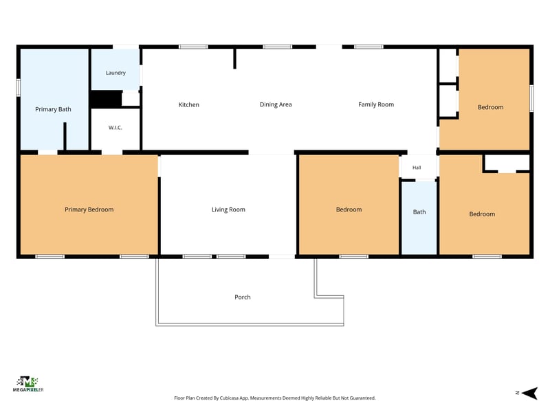 Floor plan 1 drawn by Megapixeler, Jewel-Thomas Rd, Callahan