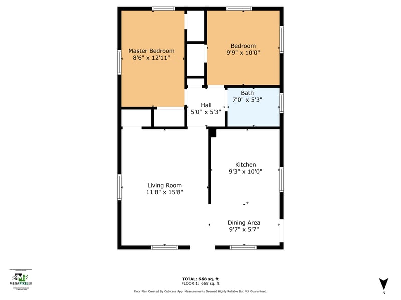 Floor plan 1 of 3126 Dignan St, Jacksonville, FL 32254