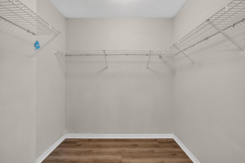 Closet with wire shelving at 3407 Fairbanks Grant Rd N, Jacksonville, FL 32223