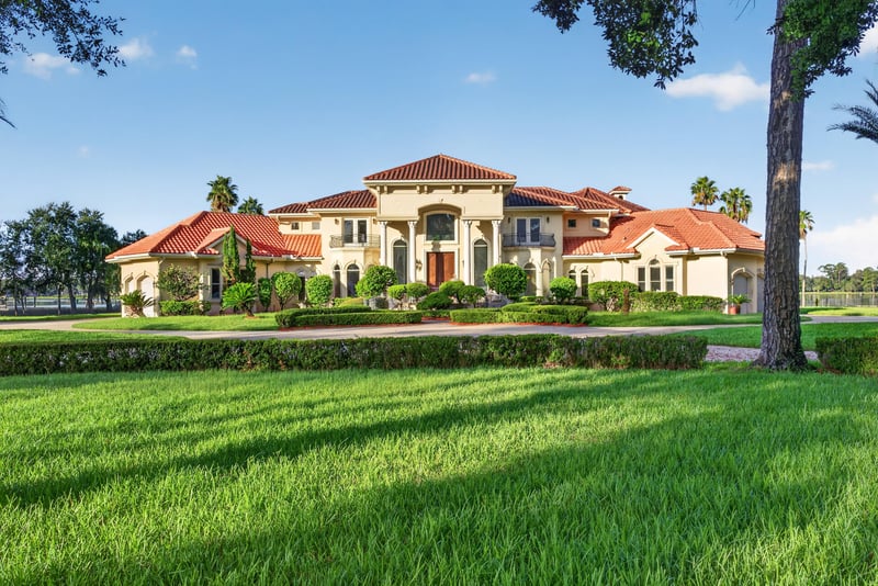 Front exterior across the lawn at 344 Broward Rd, Jacksonville, FL