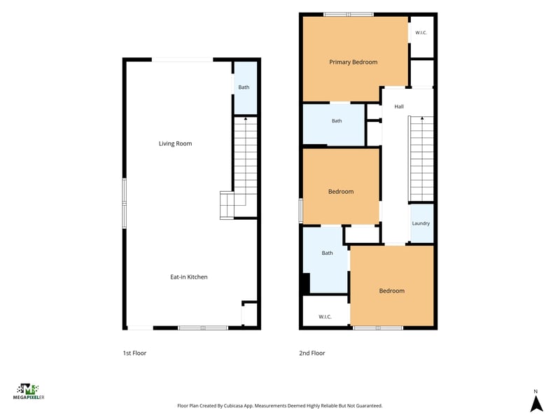 Floor plan 5 drawn by Megapixeler, Zenith Cir, Jacksonville