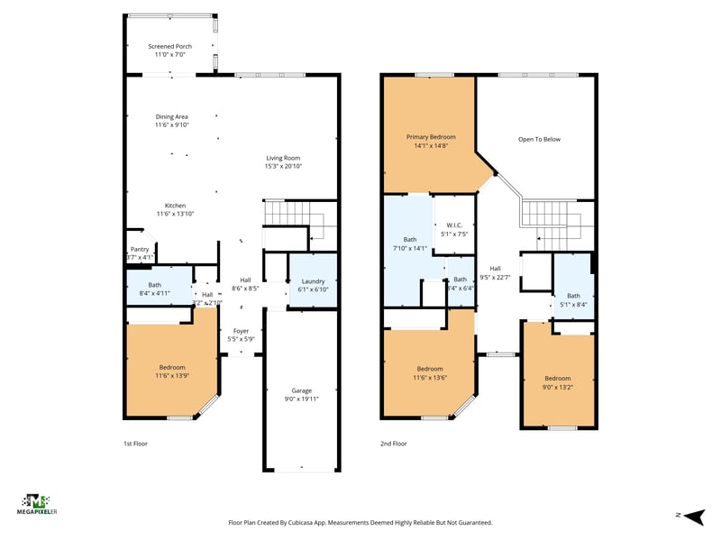 Floorplan at 277 Wooded Crossing Cir, St. Augustine, FL 32084