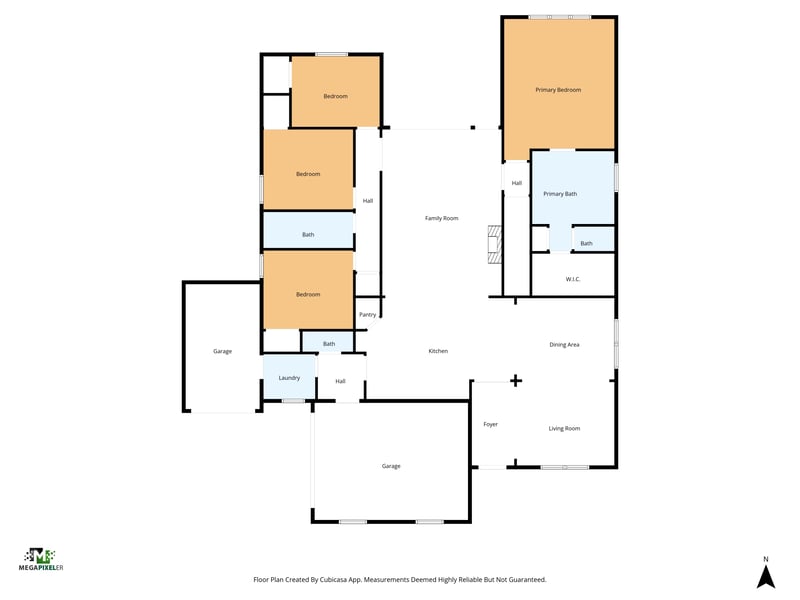 Floor plan 1 of 4324 Rock Pigeon Lane, Middleburg, FL 32068