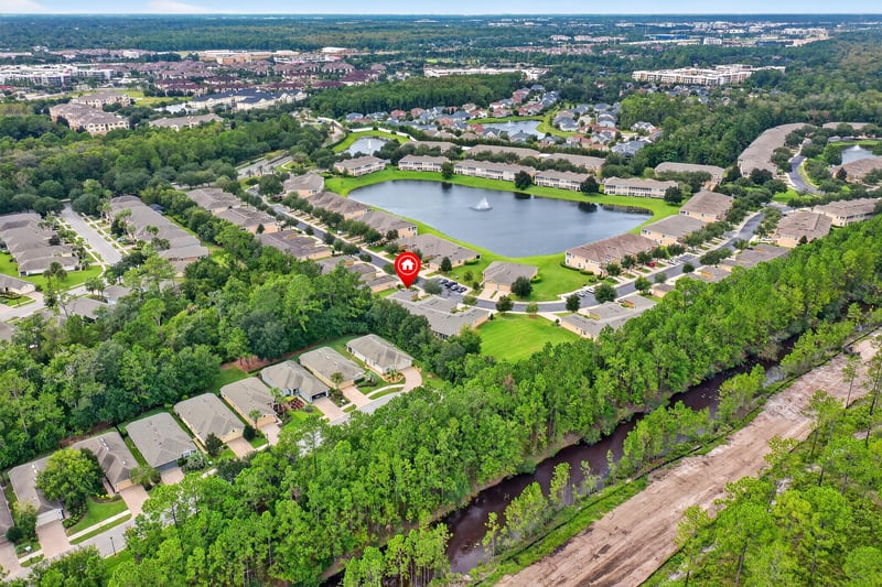 Aerial View at 11736 Surfbird Cir, Jacksonville, FL 32256