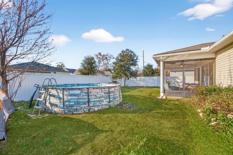Backyard A3 - Grass Enhanced at 6308 Thatcher, Jacksonville, FL 32222