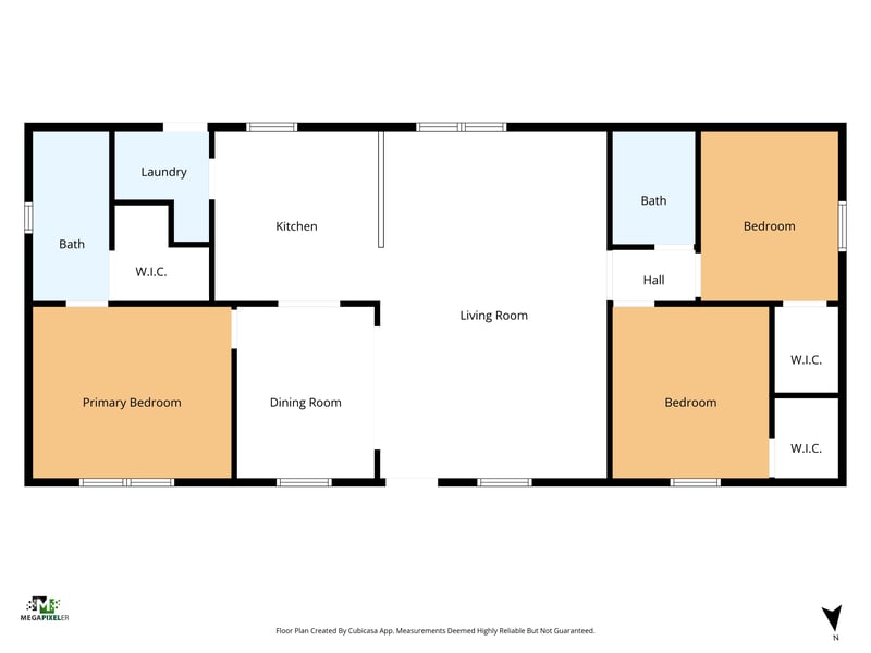 Floorplan at 2227 SE 138th Dr, Starke, FL 32091