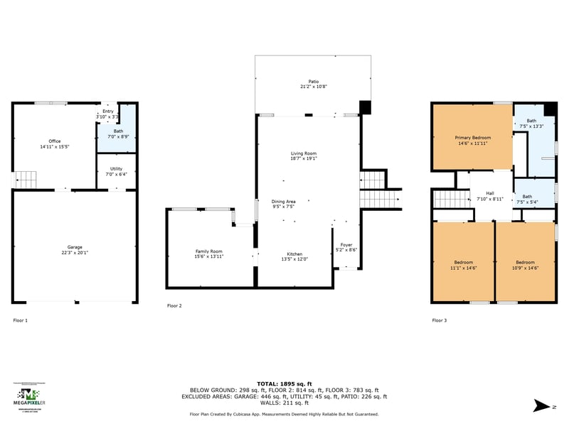 Floor plan 7 of 3346 Royal Palm Dr, Jacksonville, FL 32250