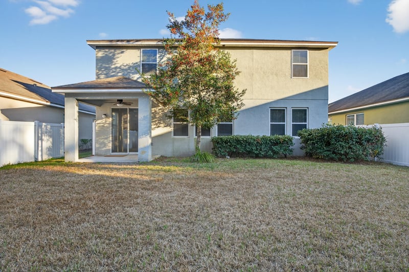 Back of House at 104 Riachuelo Ln, St. Augustine, FL 32095