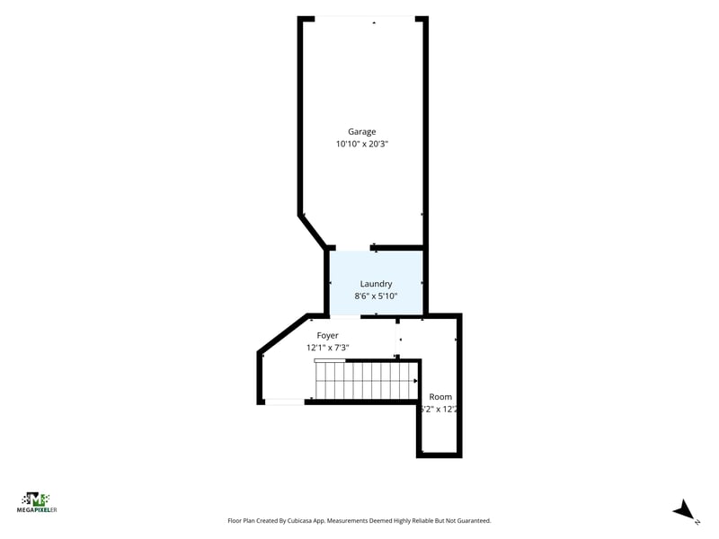 Floor plan 2 drawn by Megapixeler, Deer Lodge Cir, Jacksonville