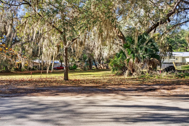 Lot 1 Front View from the Street at Nelsons Point, Keystone Heights, FL 32656