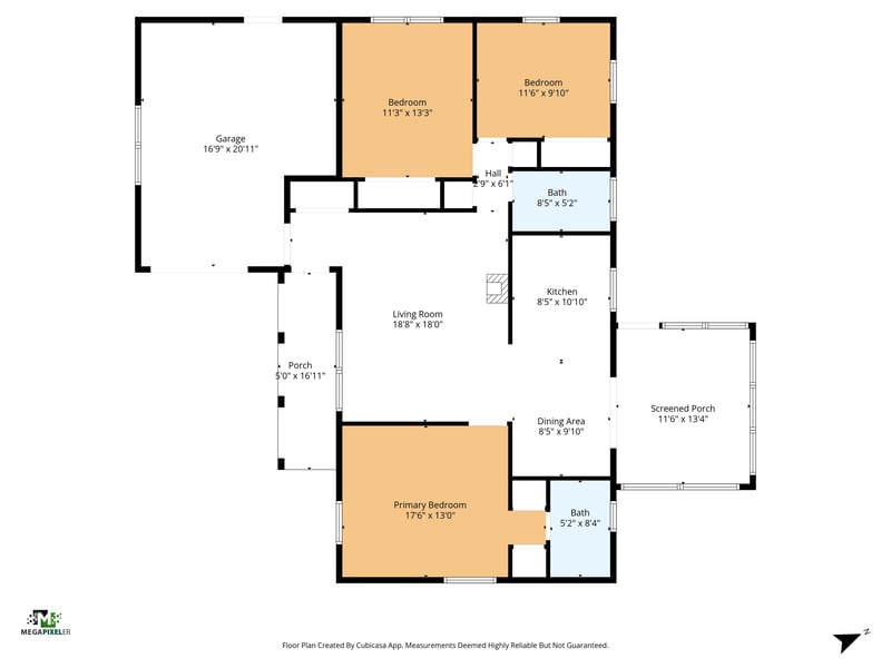 Floorplan at 8046 Triumph Ln S, Jacksonville, FL 32244